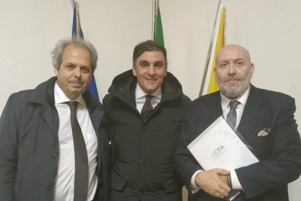 Da sinistra: Fabio Virdi, Edy Tamajo, Gaspare Ingargiola